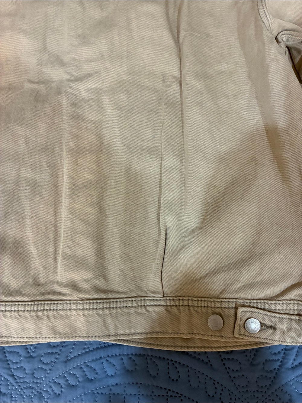 GAP Men's Canvas Shirt Jacket in Beige Size large 2026 collection NWT - Picture 11 of 15